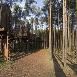 Baumhaus im Hafencamp, Foto: Harry Müller