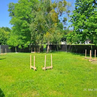 26.05.2026_Einrichtung Baustelle & Absteckung Fl&auml;che Sanit&auml;rkiosk