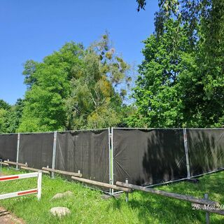 26.05.2026_Einrichtung Baustelle & Absteckung Fl&auml;che Sanit&auml;rkiosk