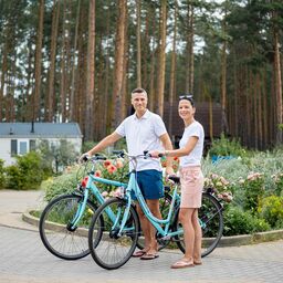Fahrrad fahren vom Hafencamp aus, Foto: Rico Schwarze - Gl&uuml;cksfoto GbR
